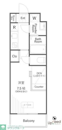 The Well Mejiroの物件間取画像